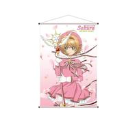 Cardcaptor Sakura Clear Card Wallscroll Sakura Kinomoto Cherry Blossoms 60 X 90