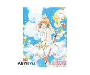 Cardcaptor Sakura Poster "Sakura & Wand" 52 X 38 Cm Abystyle