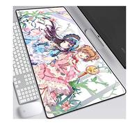 Cardcaptor Sakura Tappetino Mouse Gaming, Grande Anime Mouse Pad XXL 800x300mm Confortevole, Lavabile, 3mm Antiscivolo Tappetino Scrivania Supporto per Ufficio Computer, Adatto per computer e PC , M