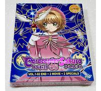 Cardcaptor Sakura (VOL.1-92 End + 2 Movie + 2-Special) ~ Versione Inglese ~ DVD