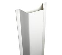 Cardea - Protezione per cerniera per la porta di sicurezza per bambini, anti intrappolamento, per la parte anteriore della porta, colore bianco, confezione da 2, adatta solo per uso domestico, 117 cm