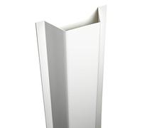 Cardea - Protezione per cerniera per porta di sicurezza per bambini, per la parte anteriore della porta, colore: bianco (confezione da 5) * Adatto solo per uso domestico *