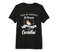 cardellino Maggiore I Uccello del cardellino Maglietta Premium