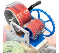 Carder manuale in feltro con spazzola flessibile, facile da usare, miscelazione rapida del colore per appassionati di artigianato fai da te in feltro di lana