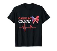 Cardiac Crew, Cardiologia Battito cardiaco Coquette Bow 4 luglio Maglietta