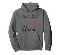 Cardiac Nurse Cath Lab ECG CVT Nursing Heart Beat Tech Felpa con Cappuccio