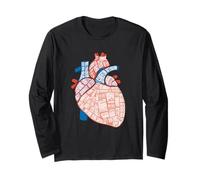 Cardiac Nurse Practitioner - Anatomia del Cuore Maglia a Manica