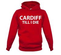Cardiff fino A I Die - Bambini Felpa/Maglione - Città FC Calcio Stadio Amo