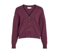 Cardigan a maglia VILA con abbottonatura e scollo a V informale