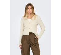 Cardigan donna con scollo a V Only Onlkatia Blanc L