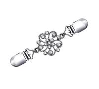 Cardigan Collana Clip Sciarpa Collo Maglione Scialle Cardigan Spilla Spilli Donna Maglione Sciarpa Vestito Scialle Vintage Spilla