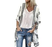 Cardigan Corto da Donna Y2k Outwear Cappotto Aperto Davanti Leggeri per Le Mezze Stagioni Elegante Golfino a Maniche