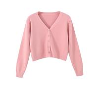 Cardigan Cotone Manica Lunga Donna Maglione Casual a Maniche Lunghe Con Bottoni Giacca Elegante Leggera Con Scollo V Lunghe Aperto In Maglia Cardigan Warm Scialle Aperto Cappotto Per Running Autunno