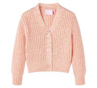 Cardigan da Bambina Lavorato a Maglia Rosa Misto 92
