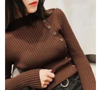 Cardigan da donna a maniche lunghe per yoga e vacanze (caffè taglia unica)