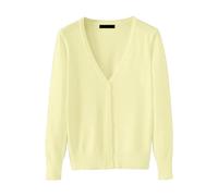 Cardigan da donna con bottoni, cardigan lavorato a maglia a trecce da donna, cappotti casual con scollo a V con bottone, cardigan morbido da indossare tutti i giorni, maglieria frontale aperta in