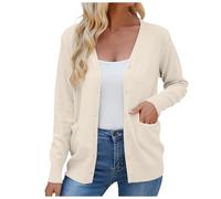 Cardigan da Donna Elegante Kimono Comoda Cappotto Moda Casual Slim Fit per Le Mezze Stagioni Camicetta