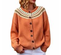 Cardigan Donna Halloween Taglia Grande Jersey Maglia Donna Lunga Comodi