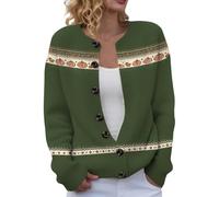 Cardigan Donna Halloween Taglia Grande Jersey Maglia Donna Lunga Comodi