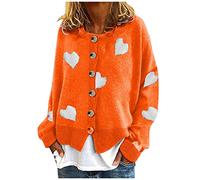 Cardigan Donna Invernale, Cardigan Donna Corto Cardigan in Maglia Corta Elegante Girocollo Leggero Golfino a Maniche Lunghe Aperta Casual Cardigan Donna Cotone per Autunno E Inverno