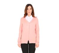 Cardigan Donna Invernale Tinta Unita Maglione con Bottoni Scollo a V Pullover