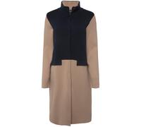 Cardigan donna Laurasøn bicolore collo alto bottoni a pressione manica...