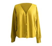 Cardigan Donna Lungo Elegante Kimono Cappotto Aperto Davanti Maglione da per Le Mezze Stagioni Maniche Lunghe Giacca
