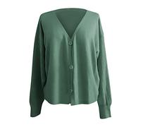 Cardigan Donna Lungo Elegante Kimono Cappotto Aperto Davanti Maglione da per Le Mezze Stagioni Maniche Lunghe Giacca