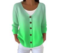 Cardigan Donna Lungo Estivo e Invernale con Stampa Nastro Rosa Maglione Cotone Leggero Giacca Elegante Coprispalle Solidale Consapevolezza Tumore al Seno
