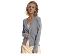 Cardigan Donna Lungo Y2k Outwear Cappotto Aperto da Maglione per Le Mezze Stagioni Maniche Lunghe Giacca