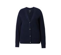 Cardigan donna Ulla Popken taglie forti bottoni scollo a V manica lunga 843042