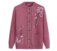 Cardigan E Maglioni in Pile da Donna per La Terza età con Tasche | Top Morbidi E Accoglienti For Cappotti Da Casa For Mamma Anziana Di Mezza Età
