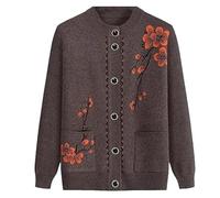 Cardigan E Maglioni in Pile da Donna per La Terza età con Tasche | Top Morbidi E Accoglienti For Cappotti Da Casa For Mamma Anziana Di Mezza Età