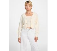 Cardigan Eco Lyla con Fiocco, Bianco panna., L