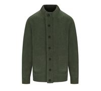 CARDIGAN ESSENTIAL PATCH ZIP VERDE OLIVA BARBOUR XL