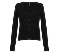 Cardigan In Cotone Acrilico Leggero A V Per Donne Henbury