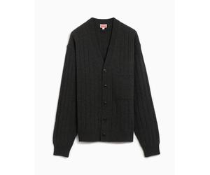 Cardigan Kenzo Men's Embroidered Wool Cashmere Cardigan per uomo