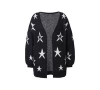 Cardigan lungo Angel of Style da donna taglie forti aperto stelle