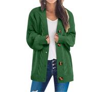 Cardigan Lungo Donna Cardigan Invernale Elegante, Scollo a V Maglia Manica Lunga Maglione Elegante Lavorato a Maglia Giacca Cappotto Cardigan Donna Maglia Golfino Donna Autunno Outwear Cappotto