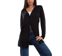 Cardigan Lungo Donna Elegante Coprispalle Spolverino Bottoni TOOCOOL VB-4222