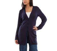 Cardigan Lungo Donna Elegante Coprispalle Spolverino Bottoni TOOCOOL VB-4222