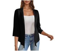 Cardigan Maglione Donna Casuale Scialle Solido Cardigans Estate Elegante Sweater Morbido E Leggero Cappotto Leggera Cardigan Aperto Leggero Morbido Estivo Boho