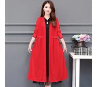 Cardigan Midi Da Donna Cappotto Giacca Top Sheer Lungo Casual Alta Vita Estate