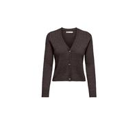 Cardigan Only da donna, in viscosa, colore marrone, codice 15310902.