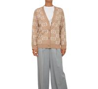 PINKO - Cardigan Cammello Viscosa Poliestere - -Knitwear -Donna -Marrone -M