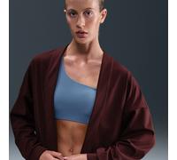 Cardigan oversize Dri-FIT Nike Zenvy - Donna - Rosso XL (IT 52-54)
