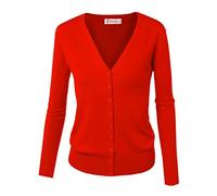 Cardigan primaverile con bottoni, da donna, essenziale