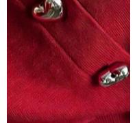 Cardigan primaverile ed estivo da donna, con scollo tondo senza maniche e design con bottoni a forma di cuore, stile casual da strada, adatto per uso quotidiano e appuntamenti, maglia a tinta unita ro