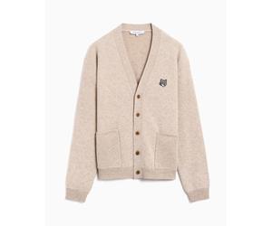 Cardigan Relaxed Maison Kitsuné Fox Head per uomo
