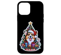 Cardigan Tis The Season Welsh Corgi Dog Merry Christmas Tree Custodia per iPhone 12 mini